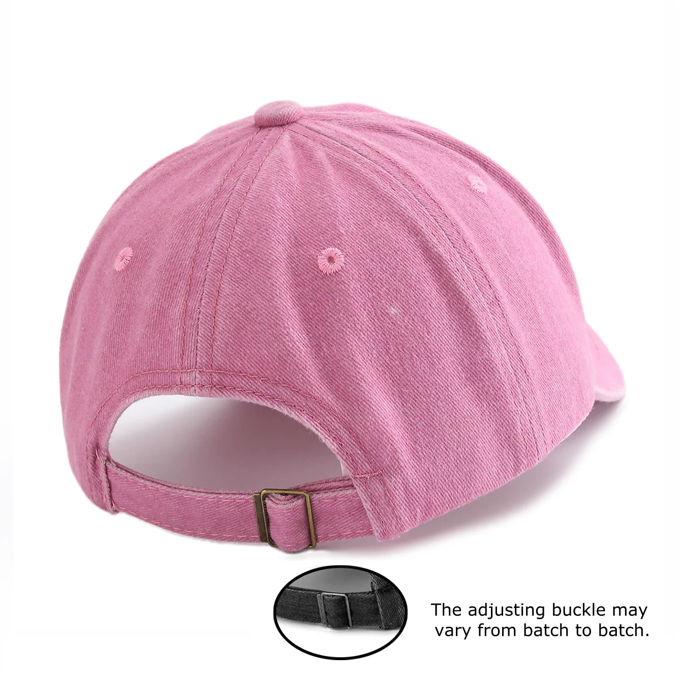 MM Print Washed Baseball Cap For Adults