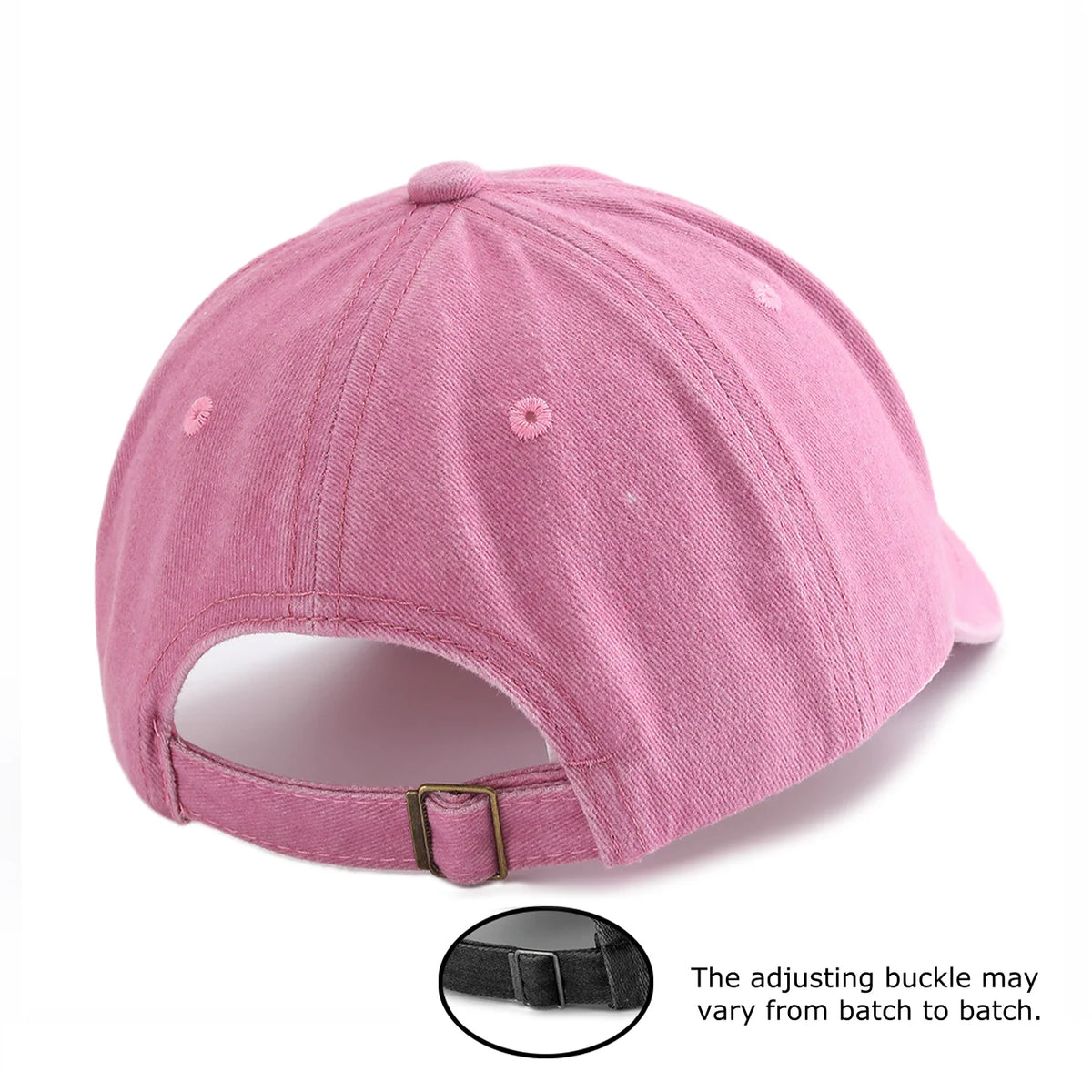 Cute Peeking White Cat Washed Baseball Cap