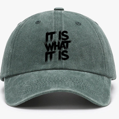 Black Letter Printed Baseball Caps For Men And Women