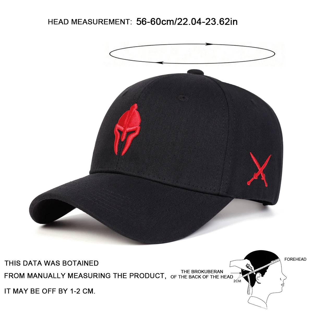 Unisex Personalized Helmet Embroidery Baseball Caps