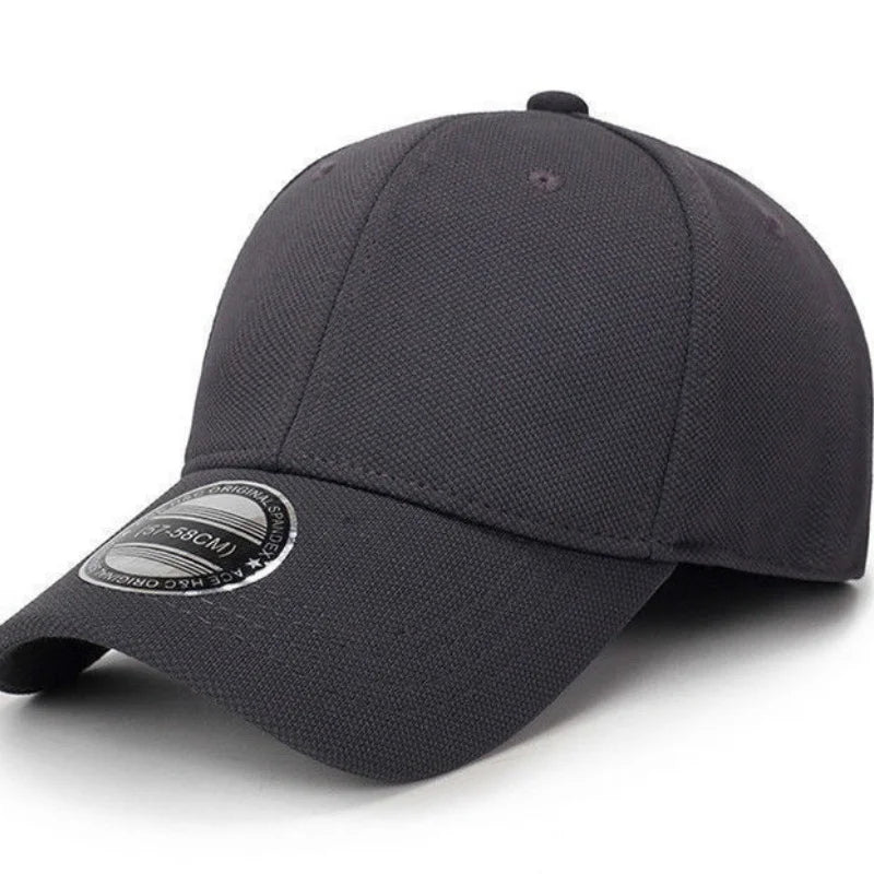 High Quality Baseball Cap Man Fitted Closed Full Cap Mesh Cap