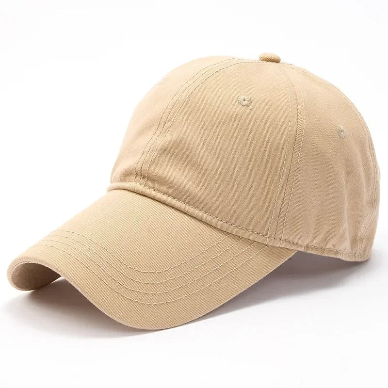 Baseball Caps For Men Solid Color Plus