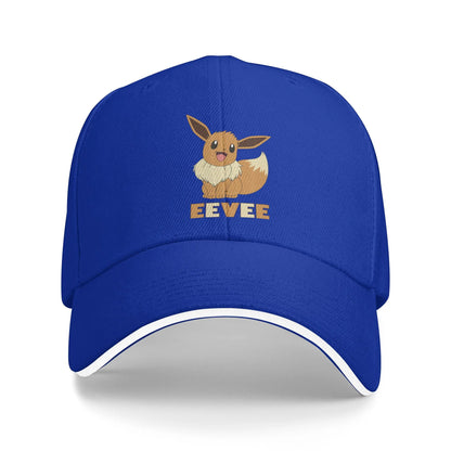 Summer Pokemon Eevee Baseball Cap