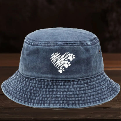 Foldable Washed Fisherman Hat Bucket Hat