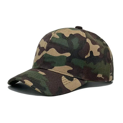 Summer Camouflage Baseball Cap Sports Curved Brim Sun Hat