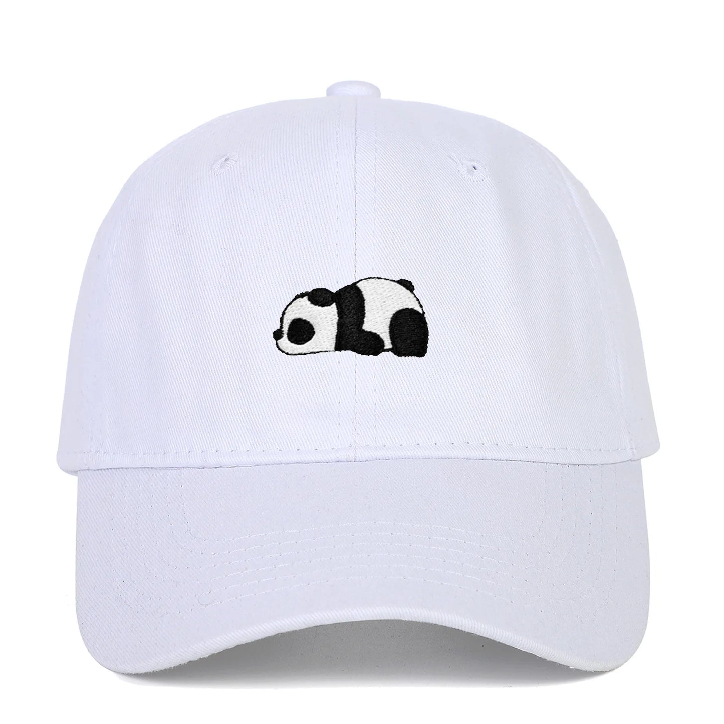 Unisex Panda Embroidery Baseball Caps