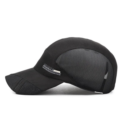 Unisex Outdoor Sports Quick-Dry Mesh Cap Baseball Cap