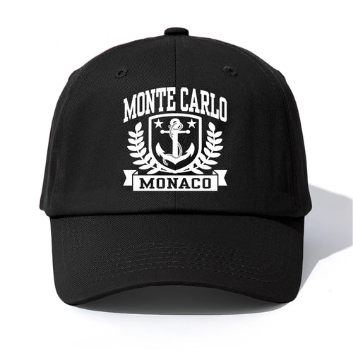 MONTE CARLO Print Baseball Cap For Adults