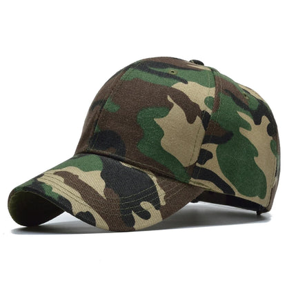 Unisex Light Plate Camouflage Baseball Caps