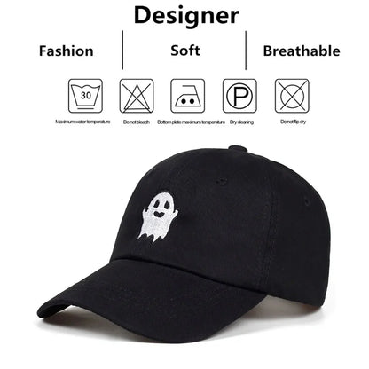 Unisex Little Devil Embroidery Baseball Caps