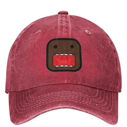 New Domo Domo Kun Doll Baseball Cap Mouth Dice Head