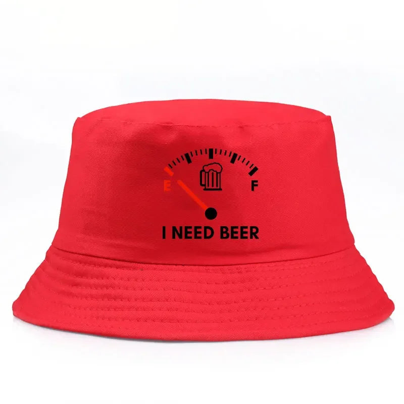 I Need Beer Reversible Bucket Hat For Woman Man
