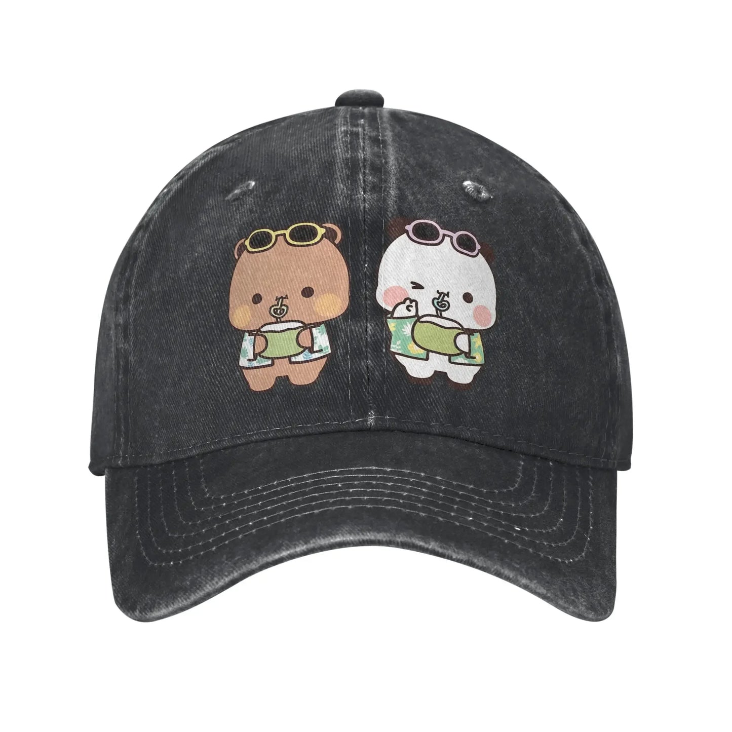 New Bubu And Dudu On Vacation Drink Coconut Juice Baseball Cap