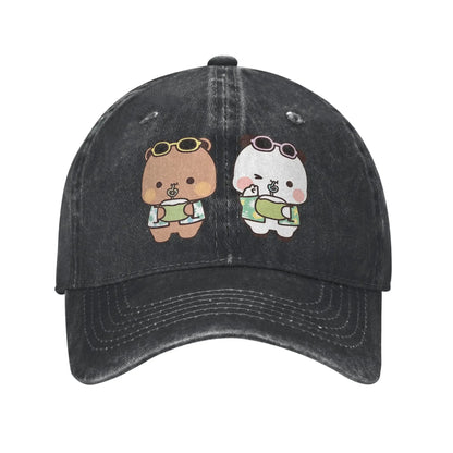 New Bubu And Dudu On Vacation Drink Coconut Juice Baseball Cap