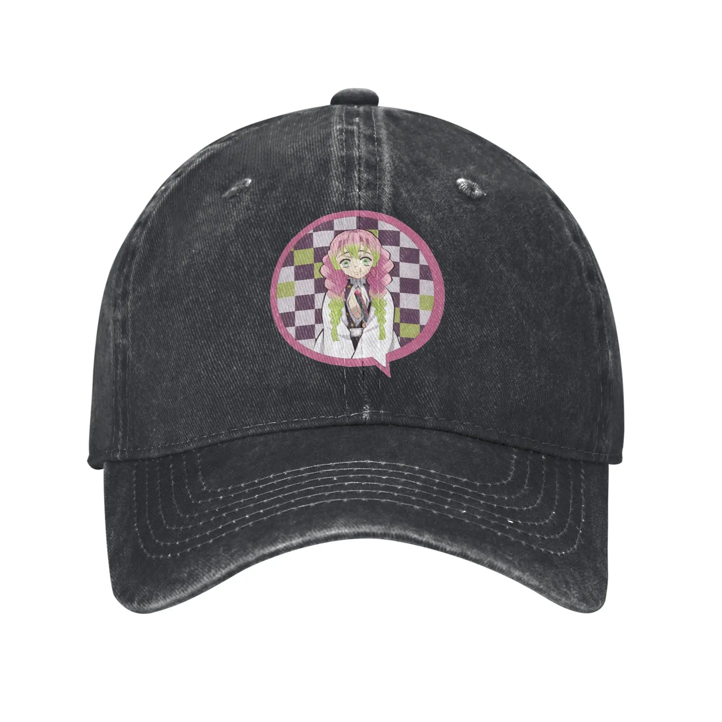 Fashion Demon Slayer Kimetsu no Yaiba Mitsuri Kanroji Baseball Cap