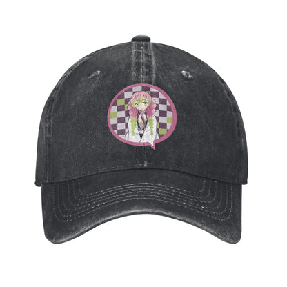 Fashion Demon Slayer Kimetsu no Yaiba Mitsuri Kanroji Baseball Cap
