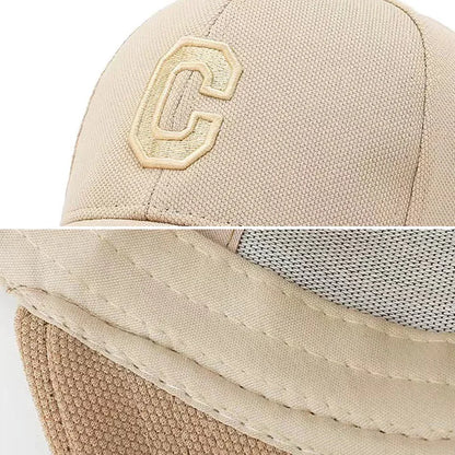 Simple Letter C Embroidered Baseball Caps
