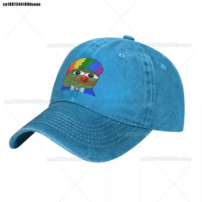 Pepe the Frog Clown Meme Baseball Cap