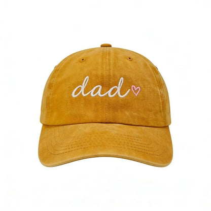 Washed Cotton dad mama mini Love Caps Baseball Hats