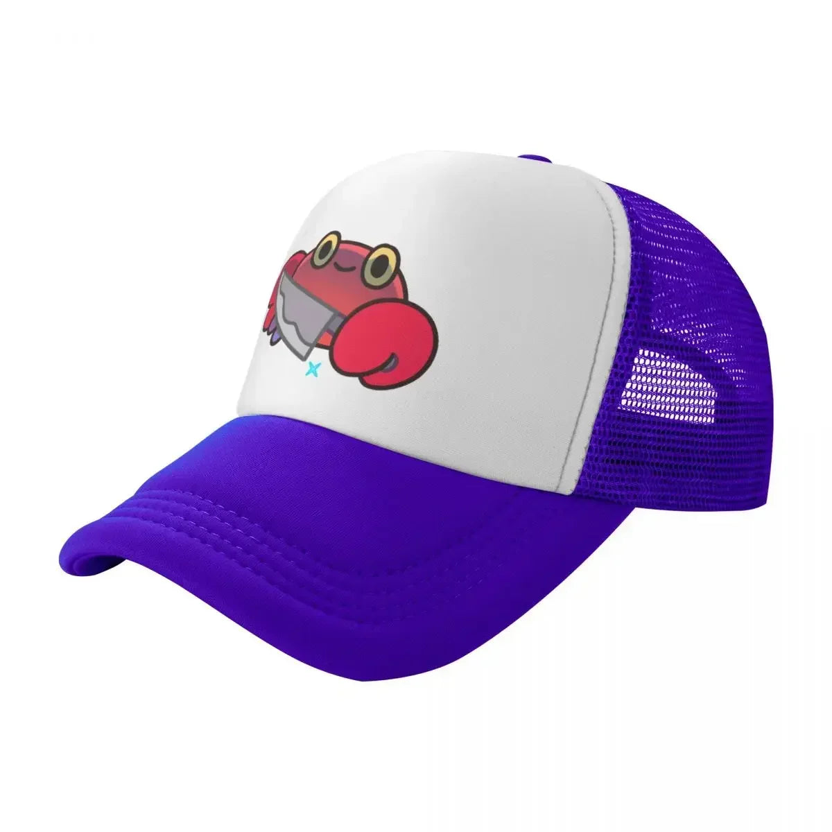 New Crabby Crab - Pattern Baseball Cap
