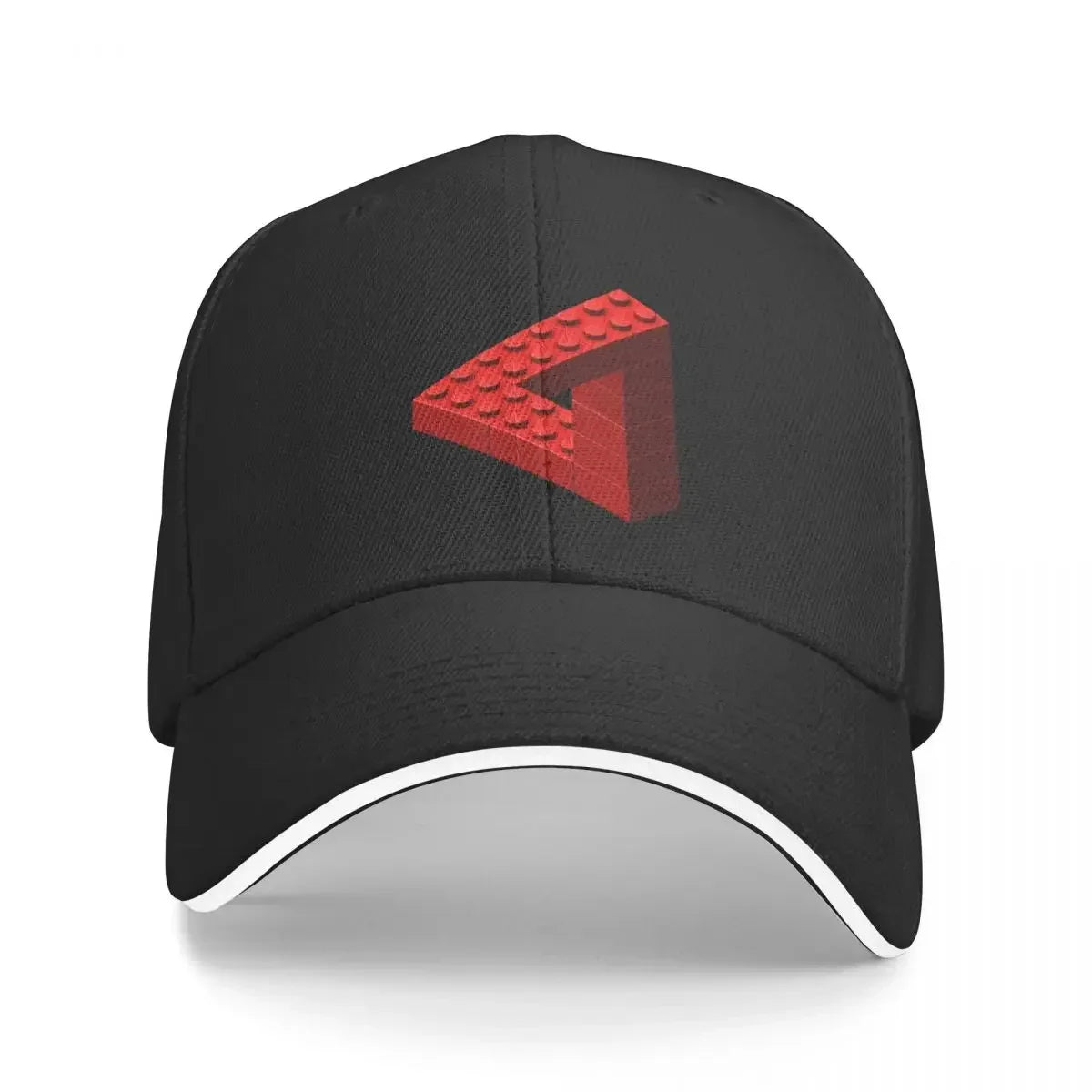 New Escher Toy Bricks - Red Cap Fashion Casual Baseball Caps