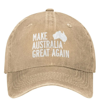 Make Australia Great Again Baseball Cap MAGA