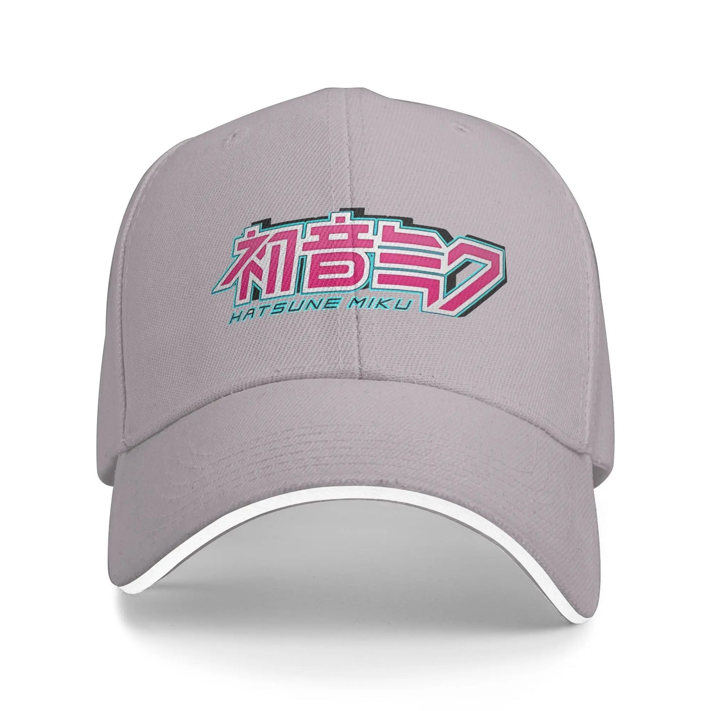 Hatsune Miku Logo Outfit Baseball Caps