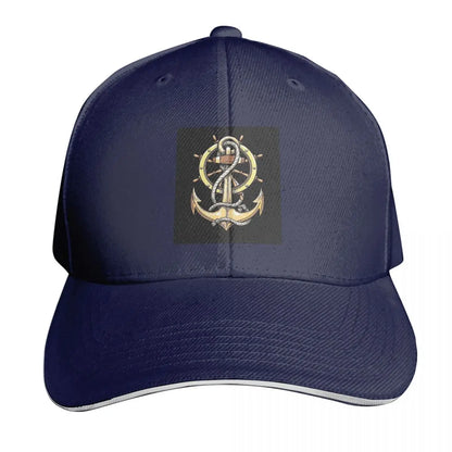 Anchor Nautical Captain Cap Fashion Casual Baseball Caps
