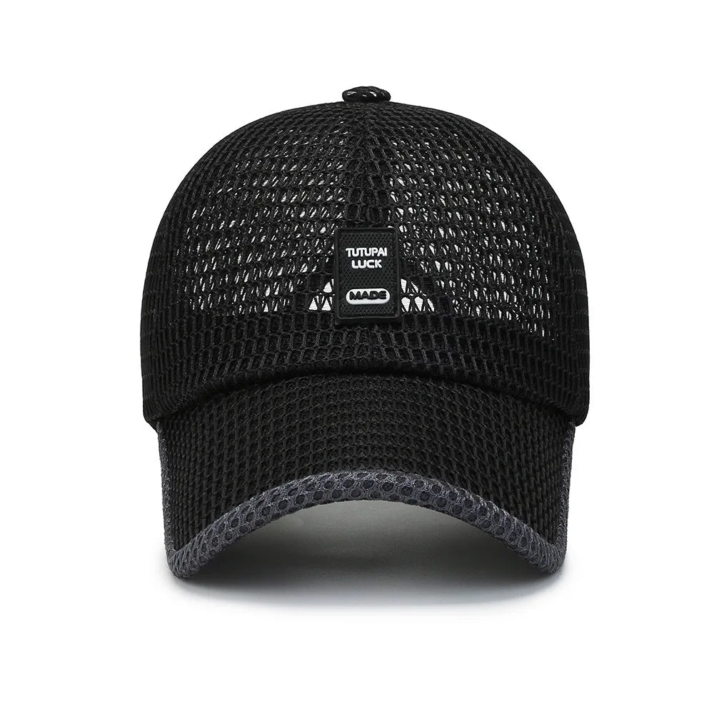 NORTHWOOD Men's Mesh Baseball Cap Breathable Summer Caps Dad Hat