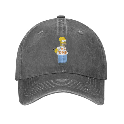 The S-simpson Number 1 Dad Father's Day Sun Baseball Cap