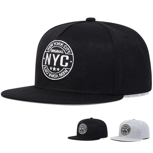 Unisex NEW YORK CITY Letter Embroidery Hip-hop Hats Snapback Hat