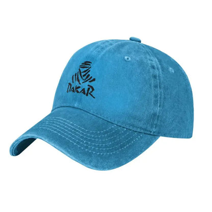 Vintage Racing Off Road D-Dakares Rally Baseball Caps
