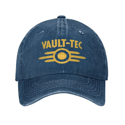 Vault Tec Logo Fallouted Game Sun Baseball Cap