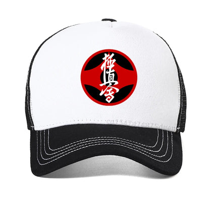 Kyokushin Karate Symbol And Kanji Men Baseball Cap