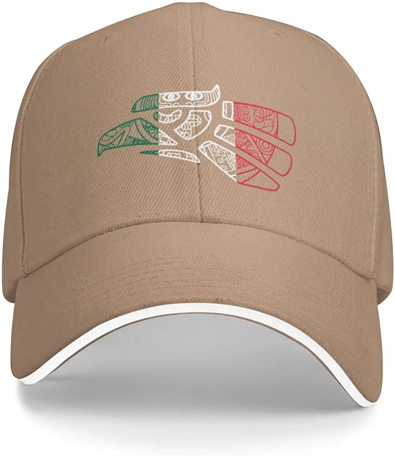 Mexico Aztec Calendar Eagle Fashion Cool Dad Hat Baseball Cap