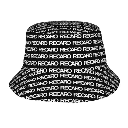 Custom Recaros Logo Print Bucket Hat
