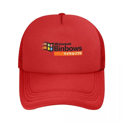 Michaelsoft Binbows Mesh Baseball Caps
