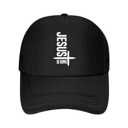 Jesus Is King Print Unisex Baseball Cap