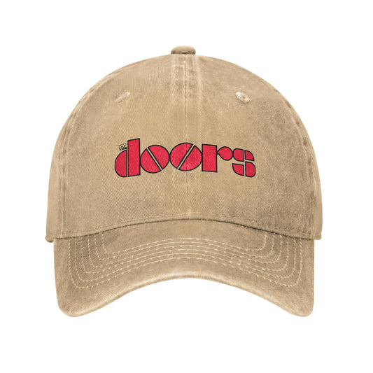 The Doors Band Logo Unisex Style Baseball Cap Jim Morrisons