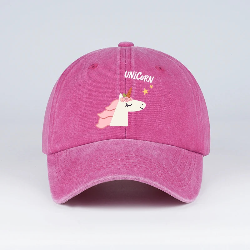 A Cute Unicorn-Themed Baseball Cap
