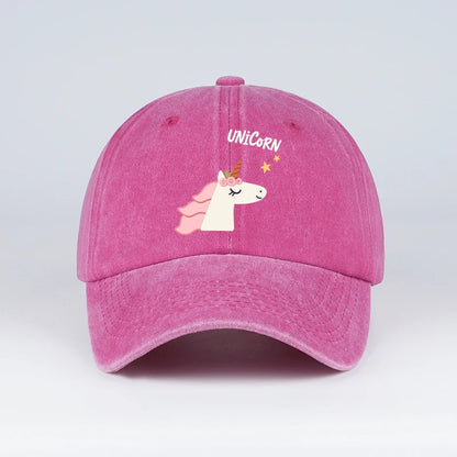 A Cute Unicorn-Themed Baseball Cap