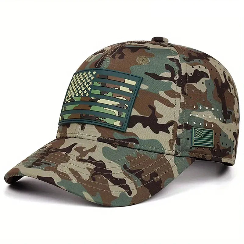 2025 Creative New Baseball Hat American Flag Street Fashion Hip Hop Hat