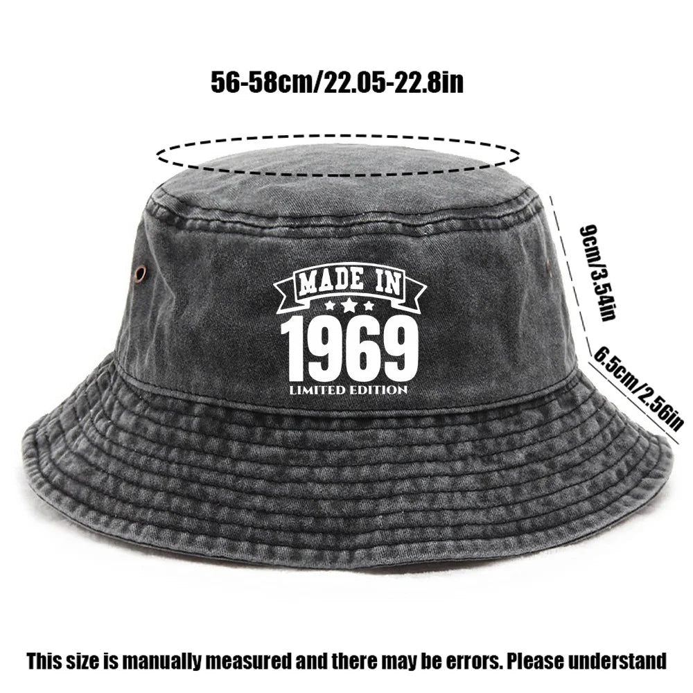 One Piece of a Vintage 1969 Cap Bucket Hat