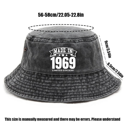 One Piece of a Vintage 1969 Cap Bucket Hat
