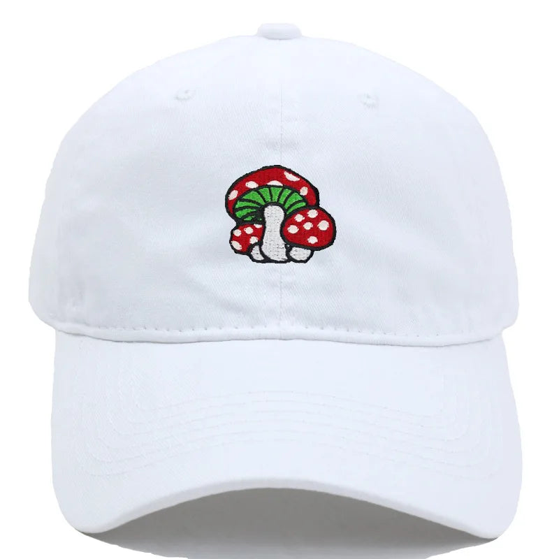 Baseball Cap Cute Red Spotted Mushroom
