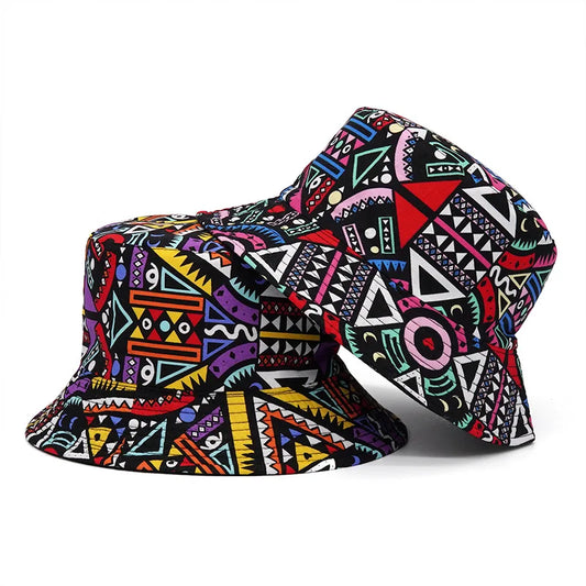 Fashionable Bucket Hats Letter Print Fisherman Hat Summer Sun For Women Men