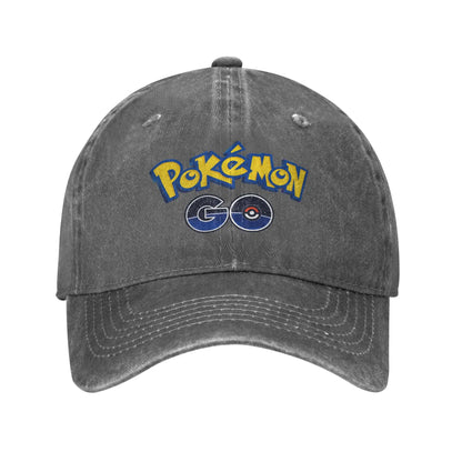 Pokemon Logo Cap Humor Baseball Cap