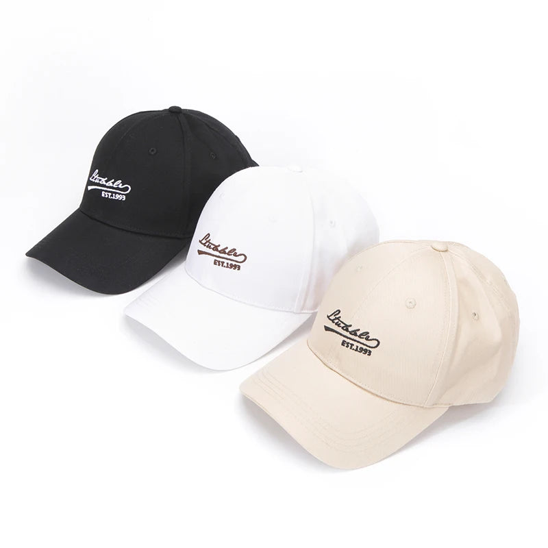 Vintage Letter Embroidery Baseball Cap
