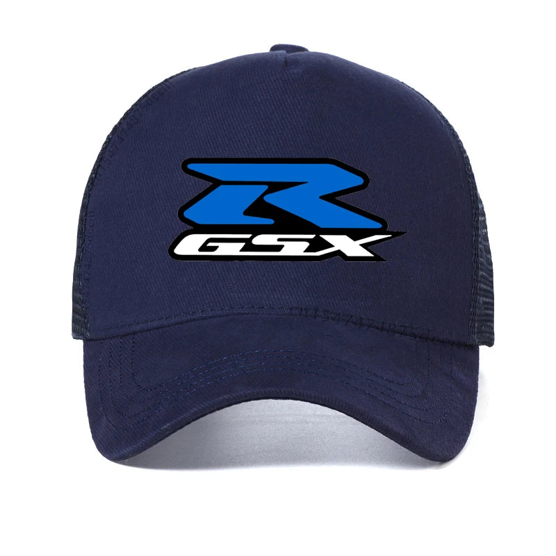 New Mens Hat Motorcycle Racing Fan GSXR 600 1000 GSX R Motorcycle Baseball Cap