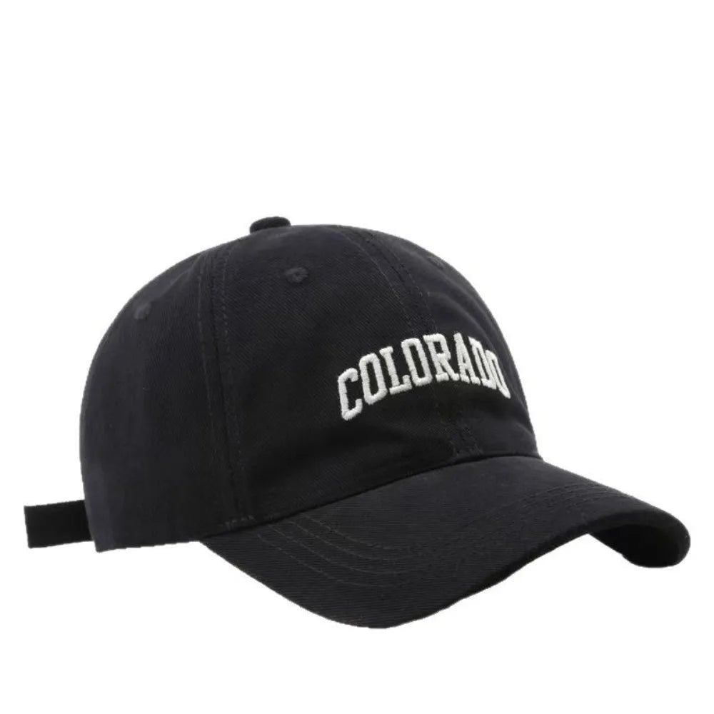 New Embroidered Letter Baseball Hat Sun Protection